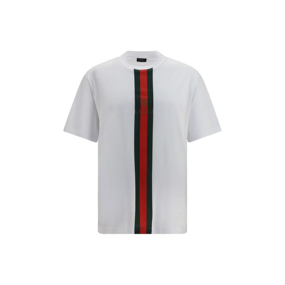 Gucci White Cotton Men's T-Shirt